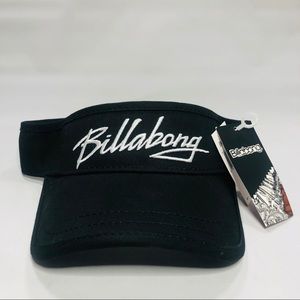 BILLABONG black adjustable visor hat men’s NWT